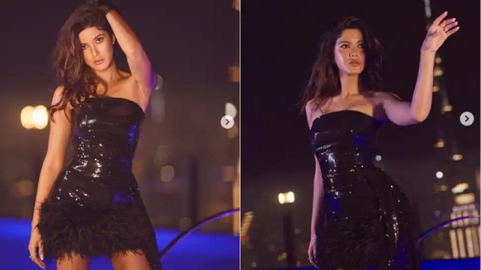 Shanaya Kapoor's black look increased the heartbeat of the fans, see