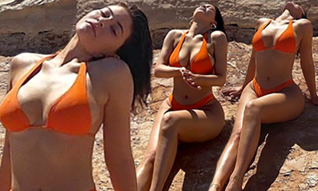 Kylie Jenner Is Enjoying Her Staycation in Bikini