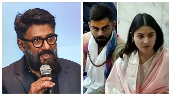 Vivek Agnihotri reacted when Anushka-Virat went to the temple, said- 'Once upon a time he made fun of...'