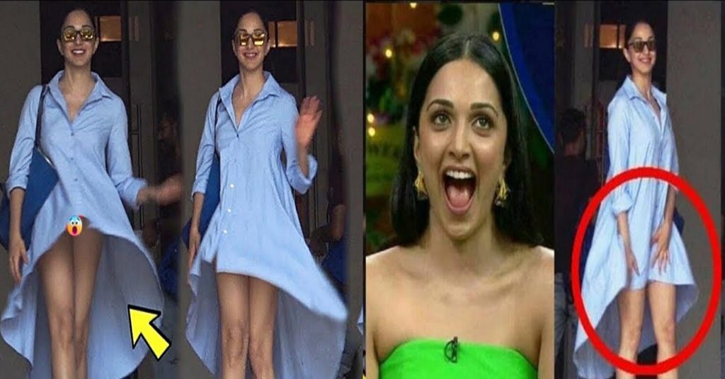 Kiara Advani became the victim of Oops moment, as soon as the picture surfaced, it was taken out of the mouth of the fans.